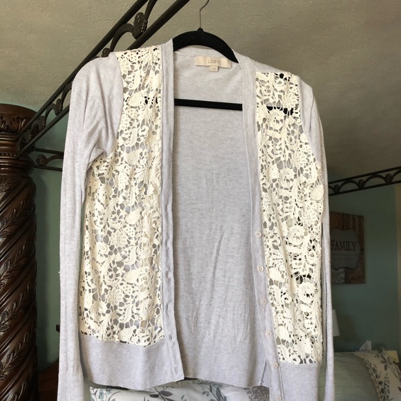 Cardigan with lace detail! - Picture 1 of 1